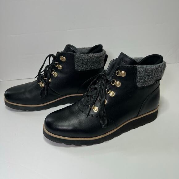 Cole Haan Nantucket Rugged Waterproof Leather Boots Size 10 - Picture 2 of 9